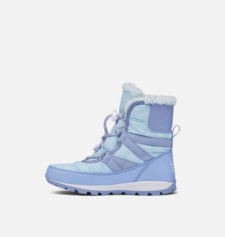 Sorel Barn Vinterkängor Blå - Disney X Youth Whitney™ Short Frozen 2 –Elsa Edition - PLO-713842